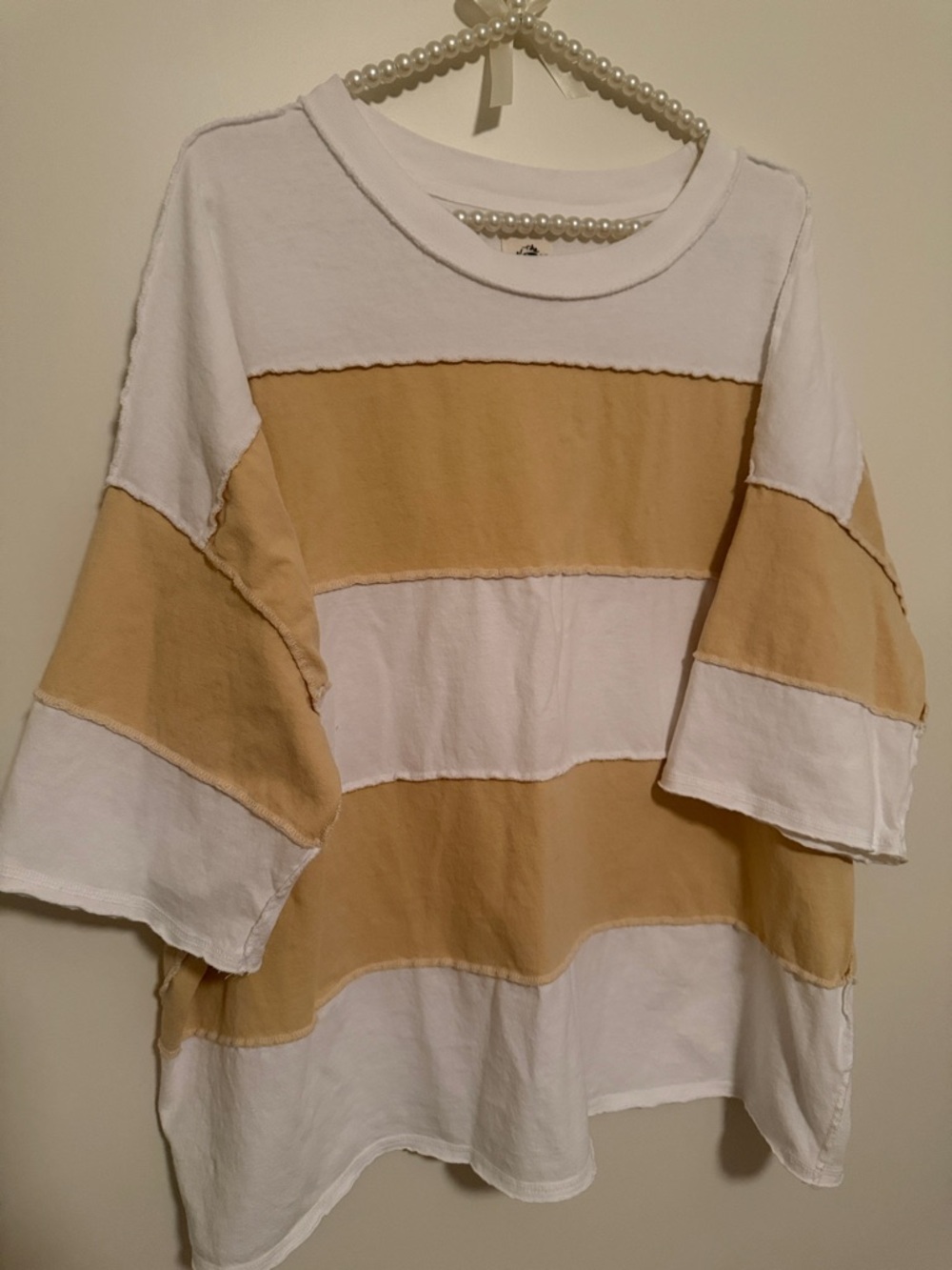 We The Free Oversized Striped Tee - Picture 3 of 7